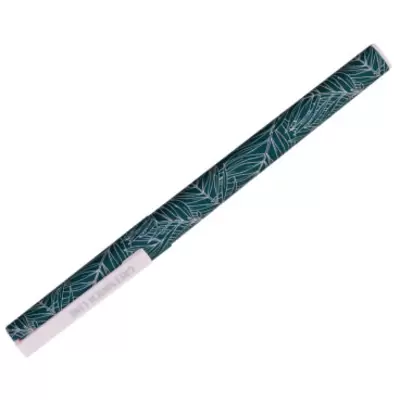 Ручка шариковая GREENWICH LINE.Pink leaves синяя, 0,7мм, софт-тач