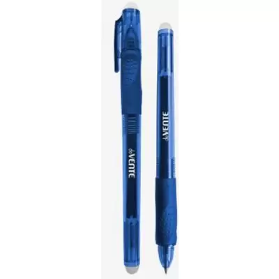 Ручка гелевая deVENTE School 0,7мм, со стираемыми чернилами, синий