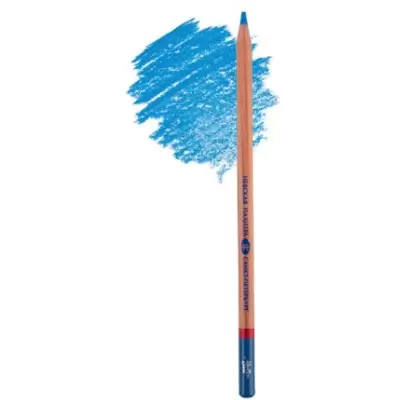 Карандаш профессиональный цветной МАСТЕР-КЛАСС №43, лазурный синий