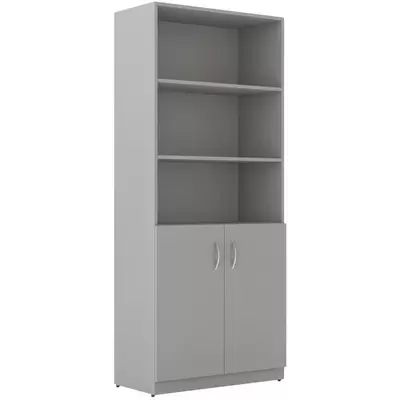 Шкаф для документов SIMPLE SR-5W.5, 770x375x1815, серый