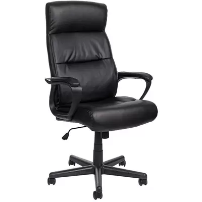 Кресло руководителя Helmi HL-E28 Approved, экокожа черная
