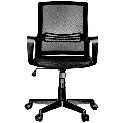 Кресло Helmi HL-M07 Comfort, ткань черная/сетка черная