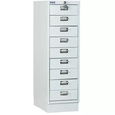 Шкаф многоящечный металлический ПРАКТИК MDC-A4/910/9, 910*277*405, серый
