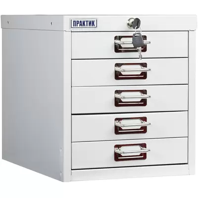 Шкаф многоящечный металлический ПРАКТИК MDC-A4/315/5, 314*277*405, серый