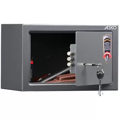 Сейф оружейный AIKO TT-200, 200x310x200мм, ключ, графит