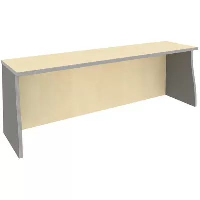 Надставка на стол RIVA А.НС-2, 1200х300х400, клен/металлик