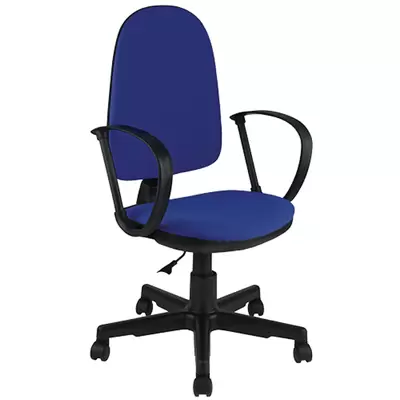 Кресло Helmi HL-M30 Престиж, синяя с черным
