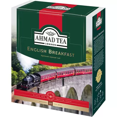 Чай AHMAD English Breakfast 100пак/пач черный