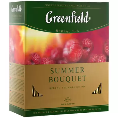 Чай GREENFIELD Summer Bouquet 100пак/пач.