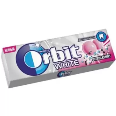 Жевательная резинка ORBIT Белоснежный Bubblemint 13,6г
