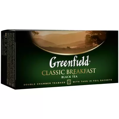 Чай GREENFIELD Classic Breakfast 25пак/пач.