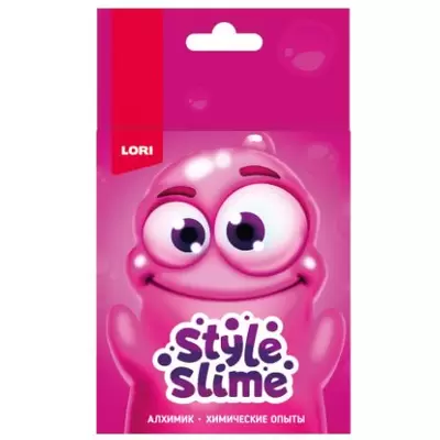 Набор ХИМИЧЕСКИЕ ОПЫТЫ. Style Slime, розовый