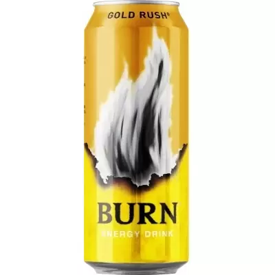 Напиток энергетический BURN gold rush 0,449л ж/б