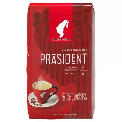 Кофе JULIUS Meinl Президент, в зернах, 1кг