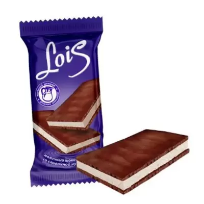 Шоколад LOIS со сливочной нугой 80г