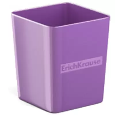 Подставка д/пишущих принадлежностей ERICH KRAUSE Base, Candy, фиолетовый