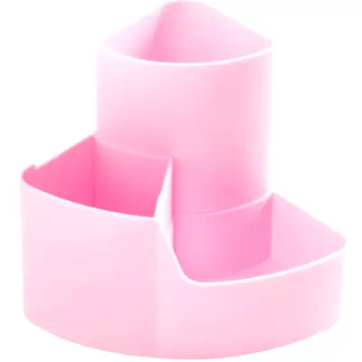 Органайзер настольный deVENTE Corner 13x11x11см, пластик, розовый