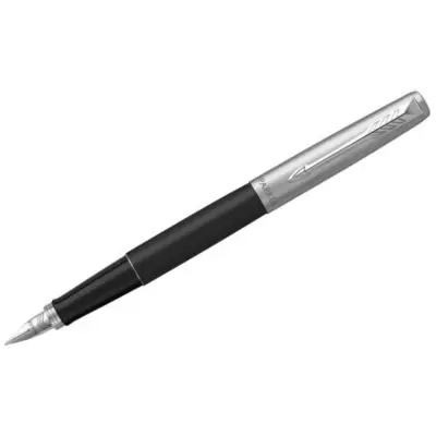 Ручка перьевая PARKER JOTTER Bond Street Black CT 1,0мм, корпус черный/хром,