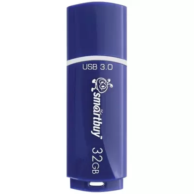 Флеш-драйв 32Гб SMARTBUY Crown USB 3.0, синий