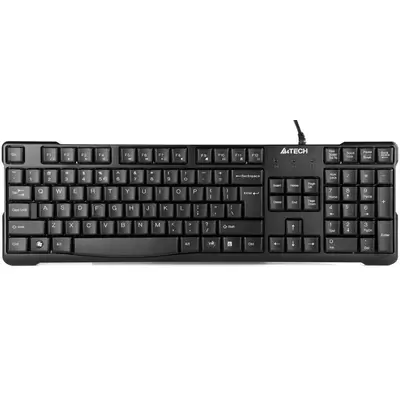 Клавиатура A4 KR-750, черная, проводная