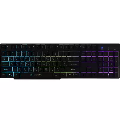 Клавиатура Оклик 780G SLAYER черный USB for gamer LED