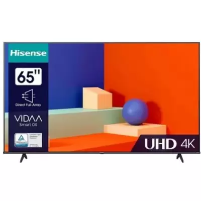 Телевизор LED Hisense 65 65A6K черный 4K Ultra HD 60Hz