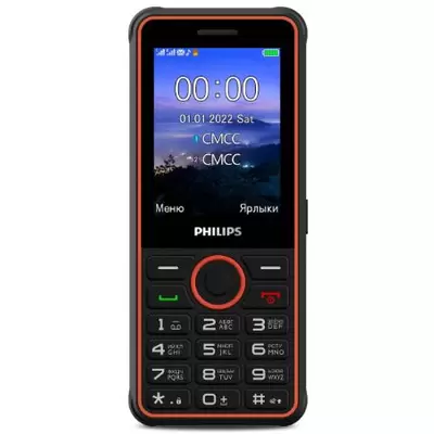 Сотовый телефон Philips Xenium E2301, темно-серый