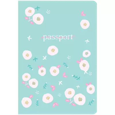 Обложка для паспорта MESHU.Happy, ПВХ, 2 кармана