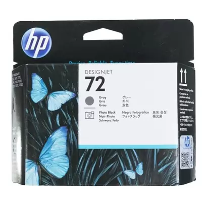 Печатающая головка HP 72 C9380A фото черный/серый для HP DJ T1100/T610