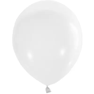Воздушный шар 12" пастель, белый