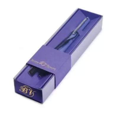 Ручка PALERMO 0,7 мм фиолетовый корпус, коробка сиреневая, синий