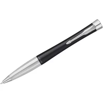 Ручка шариковая PARKER Urban Twist Black CT 1,0мм, корпус черный/хром, синий