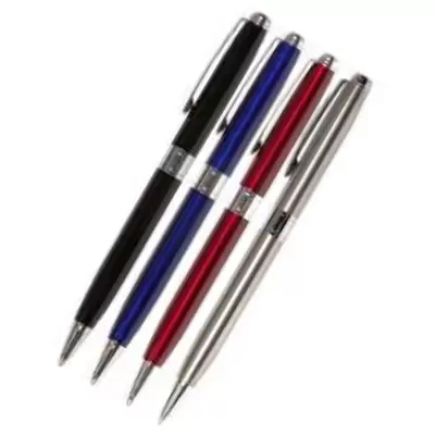 Ручка шариковая автоматическая deVENTE Rondo 0,7мм, корпус ассорти, синий