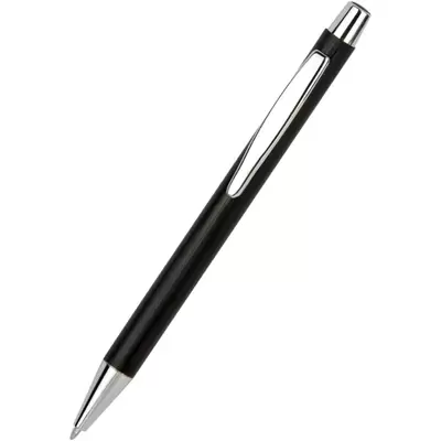 Ручка шариковая CORDO, корпус черный, пластиковый футляр, синий