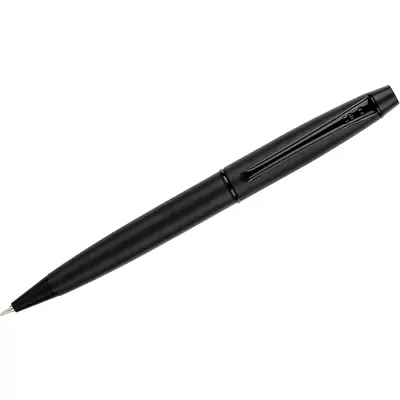 Ручка шариковая CELLO Carbon 0,7мм, корпус черный матовый, синий