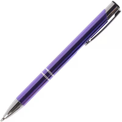 Ручка шариковая подарочная FIORENZO пластиковый футляр, корпус фиолетовый, синий