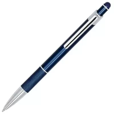 Ручка шариковая LEVI 1мм, корпус синий, синий