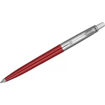 Ручка шариковая PARKER Jotter Originals Recycled Red CT 1,0мм, корпус красный/серебряный, синий