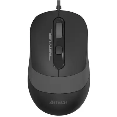 Мышь A4Tech Fstyler FM10 черный/серый оптическая (1600dpi) USB (4but)