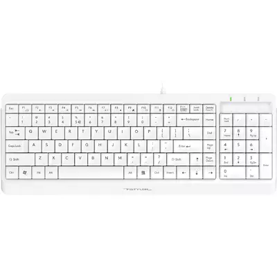 Клавиатура A4Tech Fstyler FK15 белый USB (FK15 WHITE)