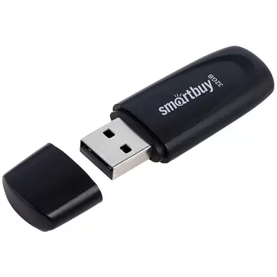 Память Smart Buy Scout  32GB, USB 2.0 Flash Drive, черный