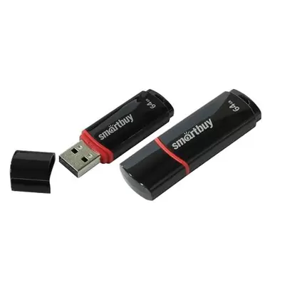 Память Smart Buy Crown  64GB, USB 2.0 Flash Drive, черный