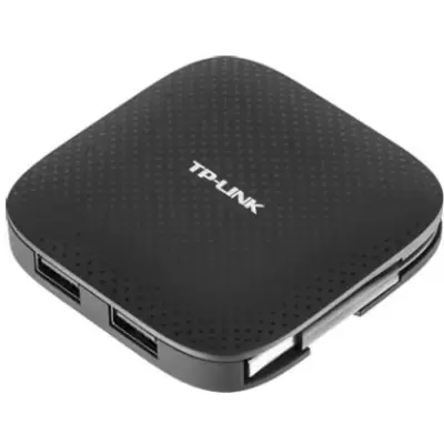 Хаб (разветвитель) TP-LINK UH400, черный