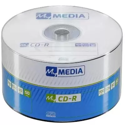 Оптический диск CD-R MYMEDIA 700МБ 52x