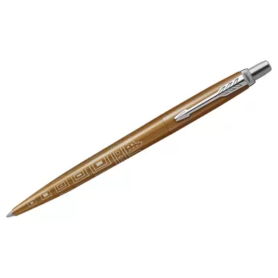 Ручка шариковая PARKER Jotter Rome Bronze CT 1мм, корпус коричневый, синий