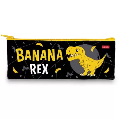 Пенал мягкий HATBER Banana-Rex 195х75мм