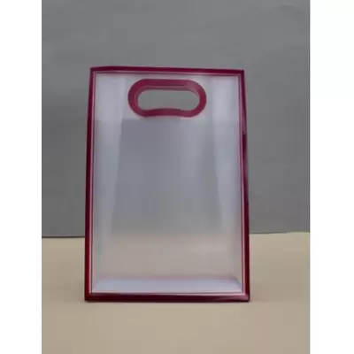 Пакет подарочный FRAME TRANSPARENT 18х26х8см