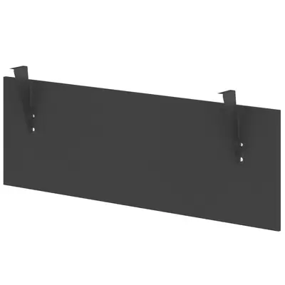 Фронтальная панель подвесная FORTA FDST 1140, 1180х18х404, черный графит/антрацит