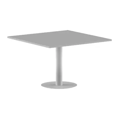 Стол-конференц IMAGO ПРГ-6, 1200х1200х750, металлик/алюминий