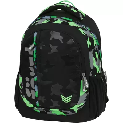 Рюкзак FORST. F-TREND Neon military 40х29х18см, 2 отделения, 3 кармана